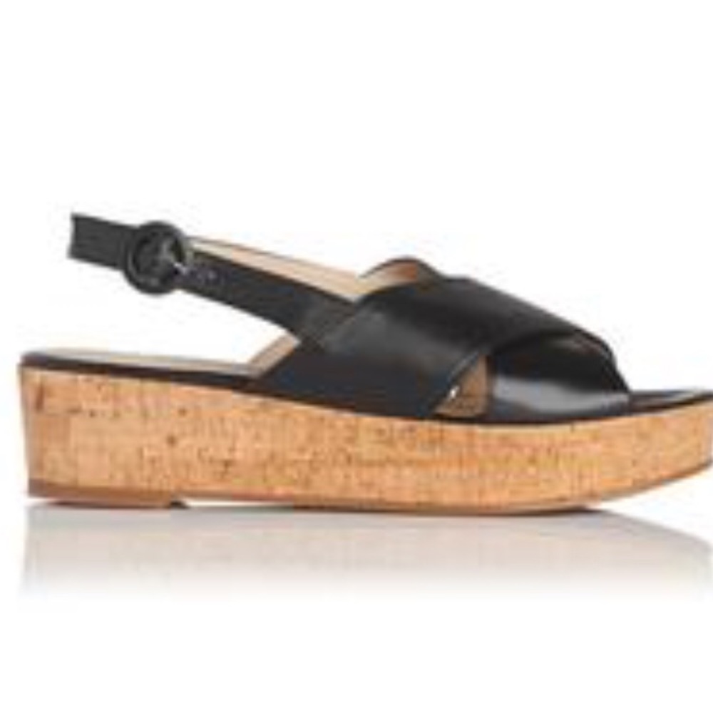 L. K. Bennett - Klara Black Sandals US 4.5